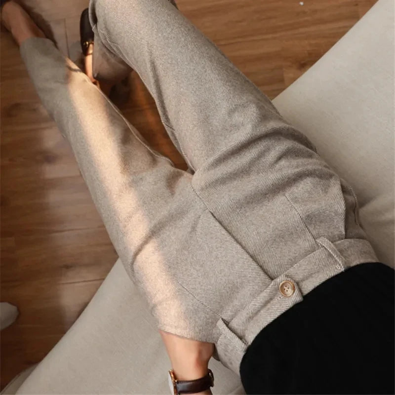 Woolen Pants Women's