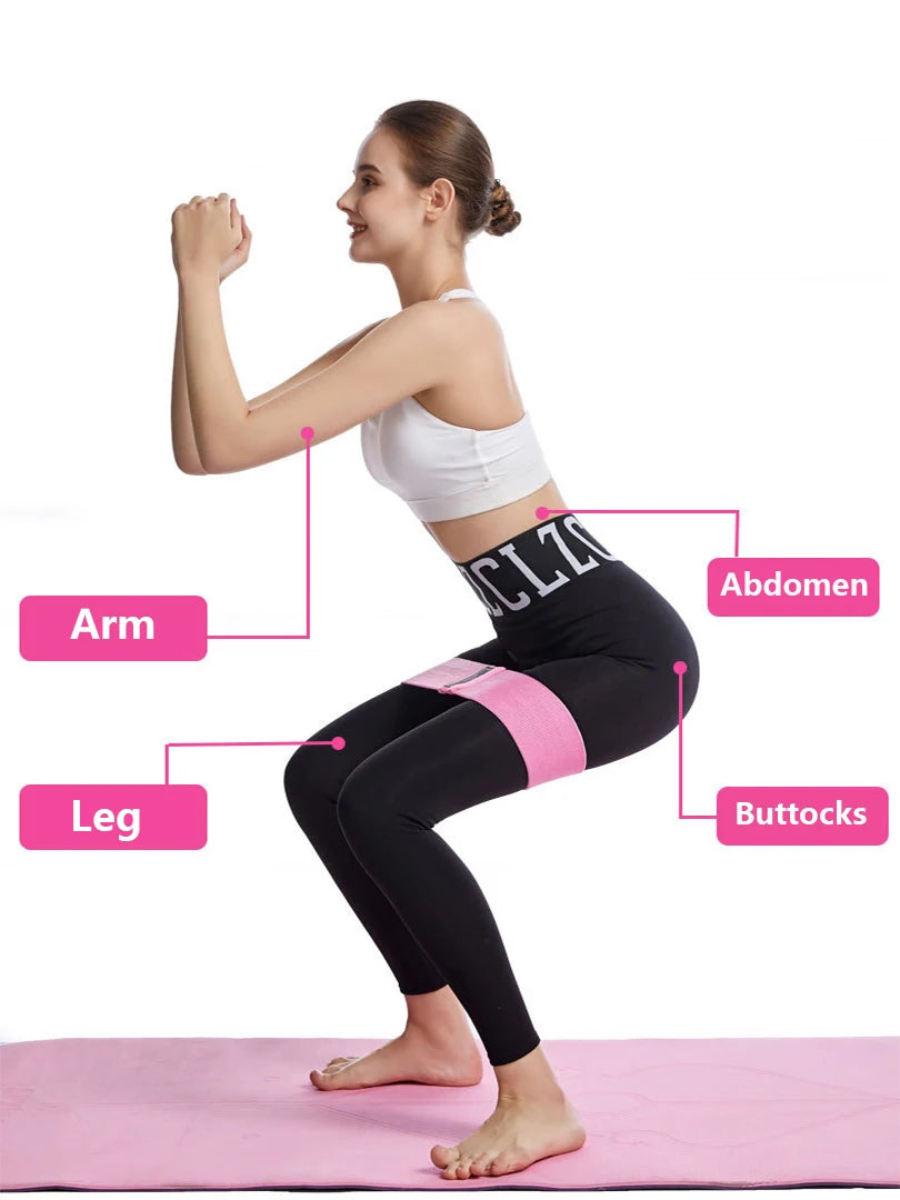 Fitness Resistance Band Buttocks Expansion