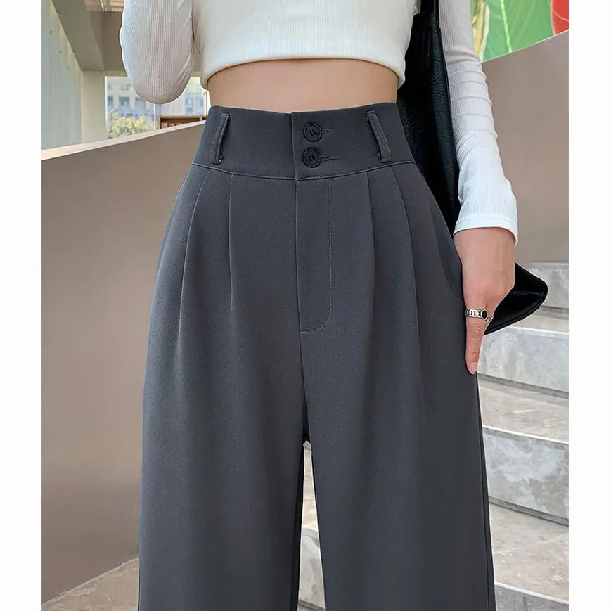 High Waist Wide Leg Pants for Women