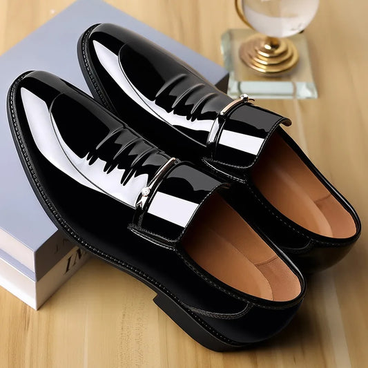 Patent Leather Shoes for Men