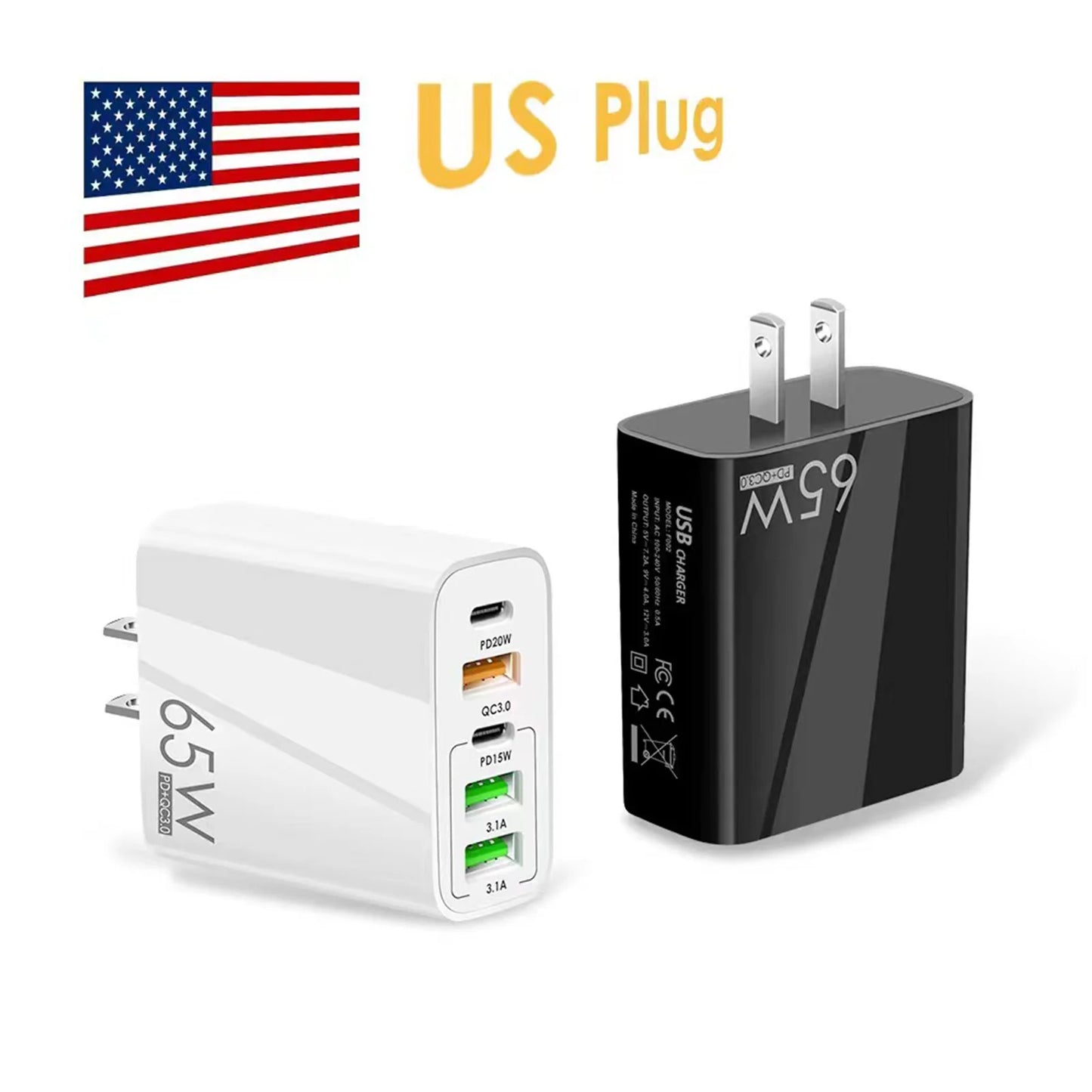 USB C Charger Fast Charging Type C PD Mobile iPhone and xiami Adapter