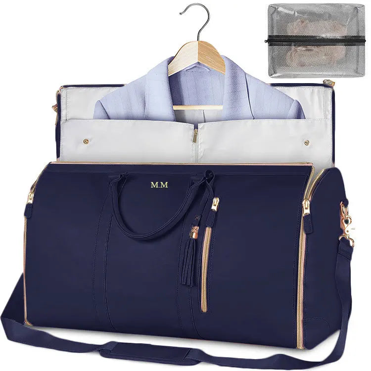 New Women's Large PU Folding Suit Storage Bag