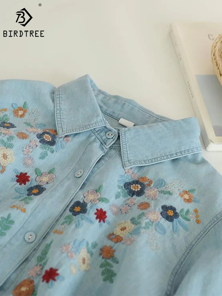 New Autumn Cotton Denim Shirts