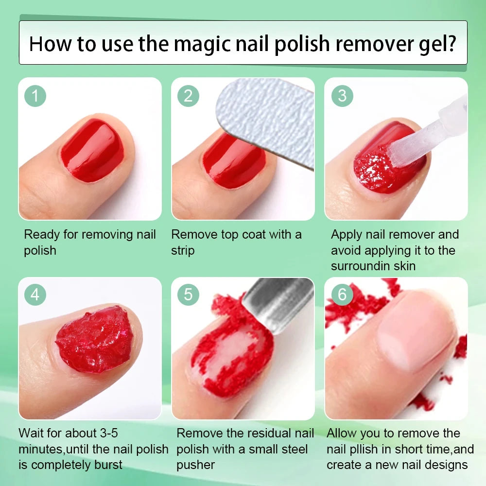 MAFANAILS 15ml Magic Remover Nail Gel Polish Remover