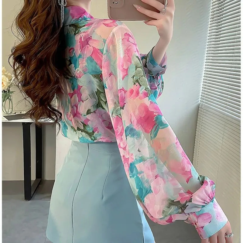 Spring Summer New Women's Blouses