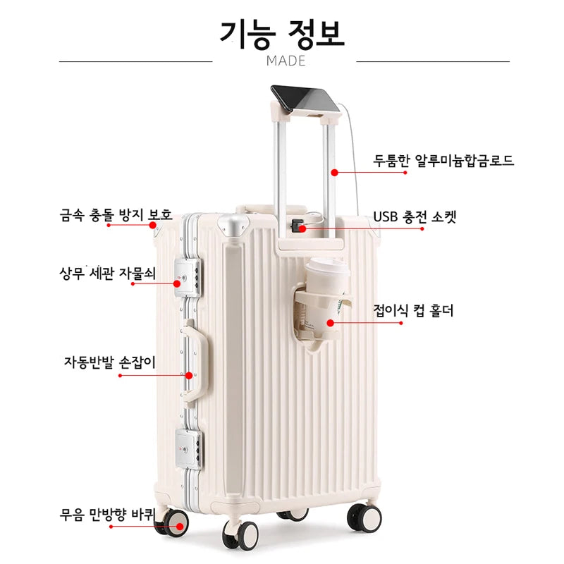 Suitcase Travel Suitcase Men