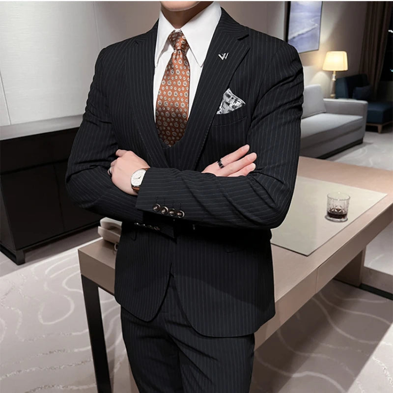 Men's Official Business Suits Groom's Wedding Dress