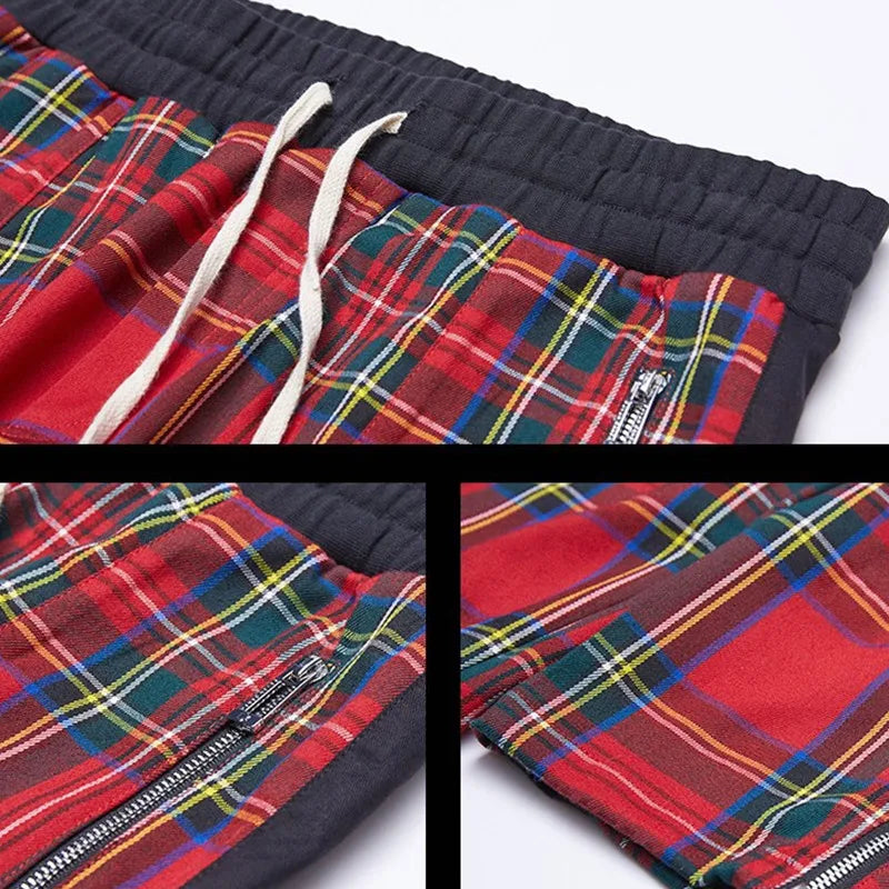 Scottish Style  Casual Sports Joggers Pants