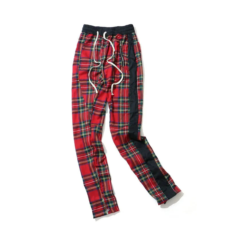 Scottish Style  Casual Sports Joggers Pants