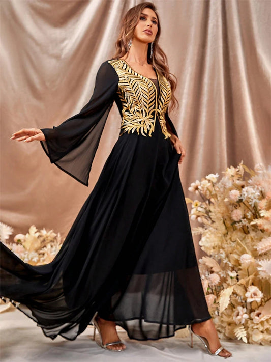 Women Floor-Length Dresses Formal Party