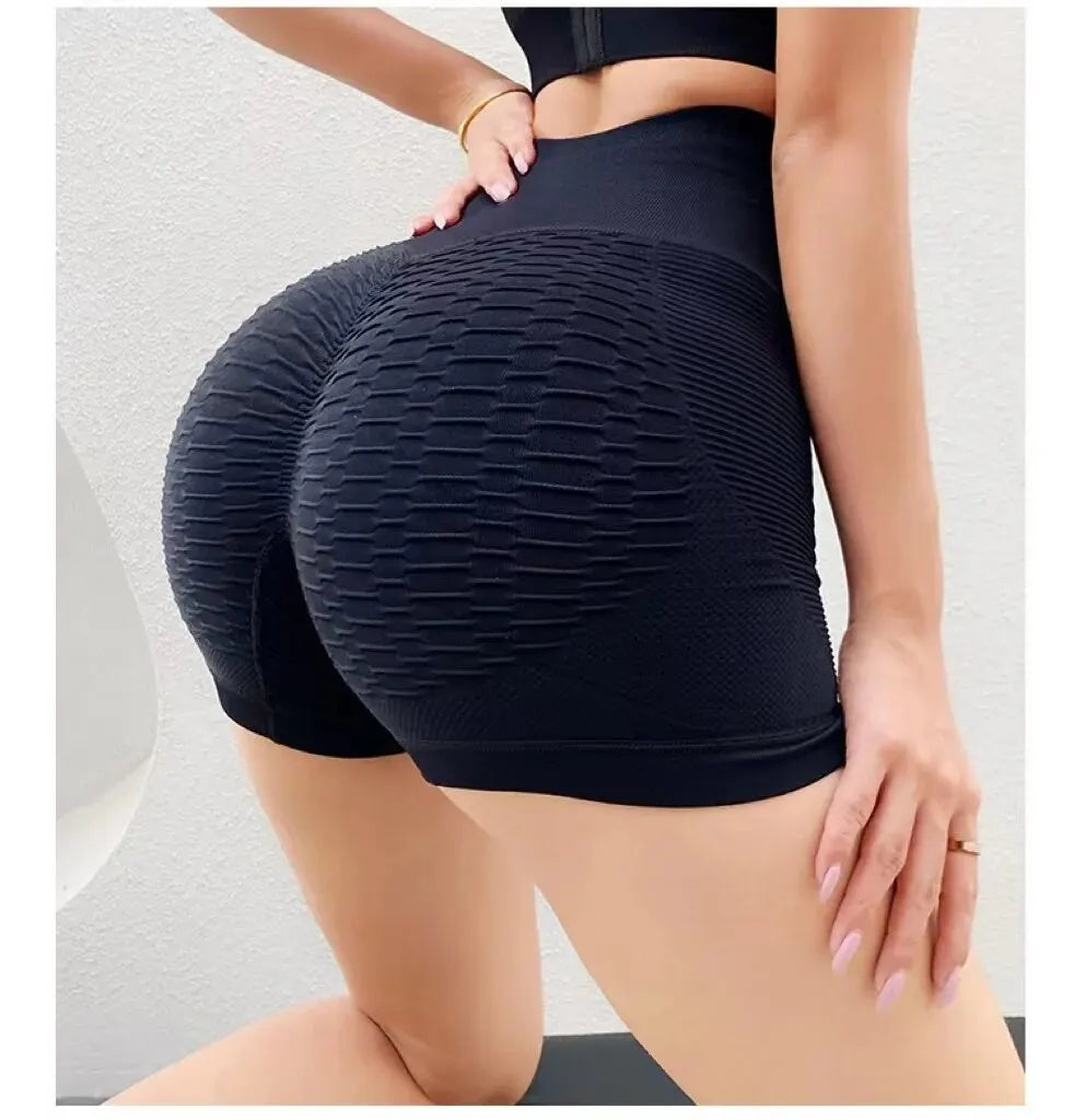 Women Sport Shorts High Waist Push Up Booty