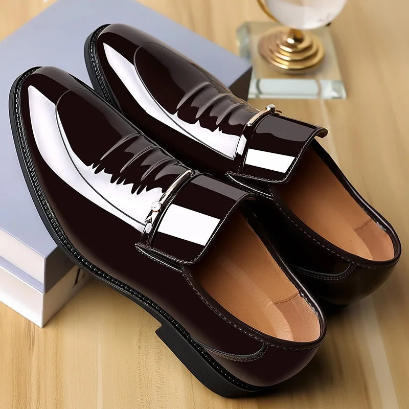 Patent Leather Shoes for Men