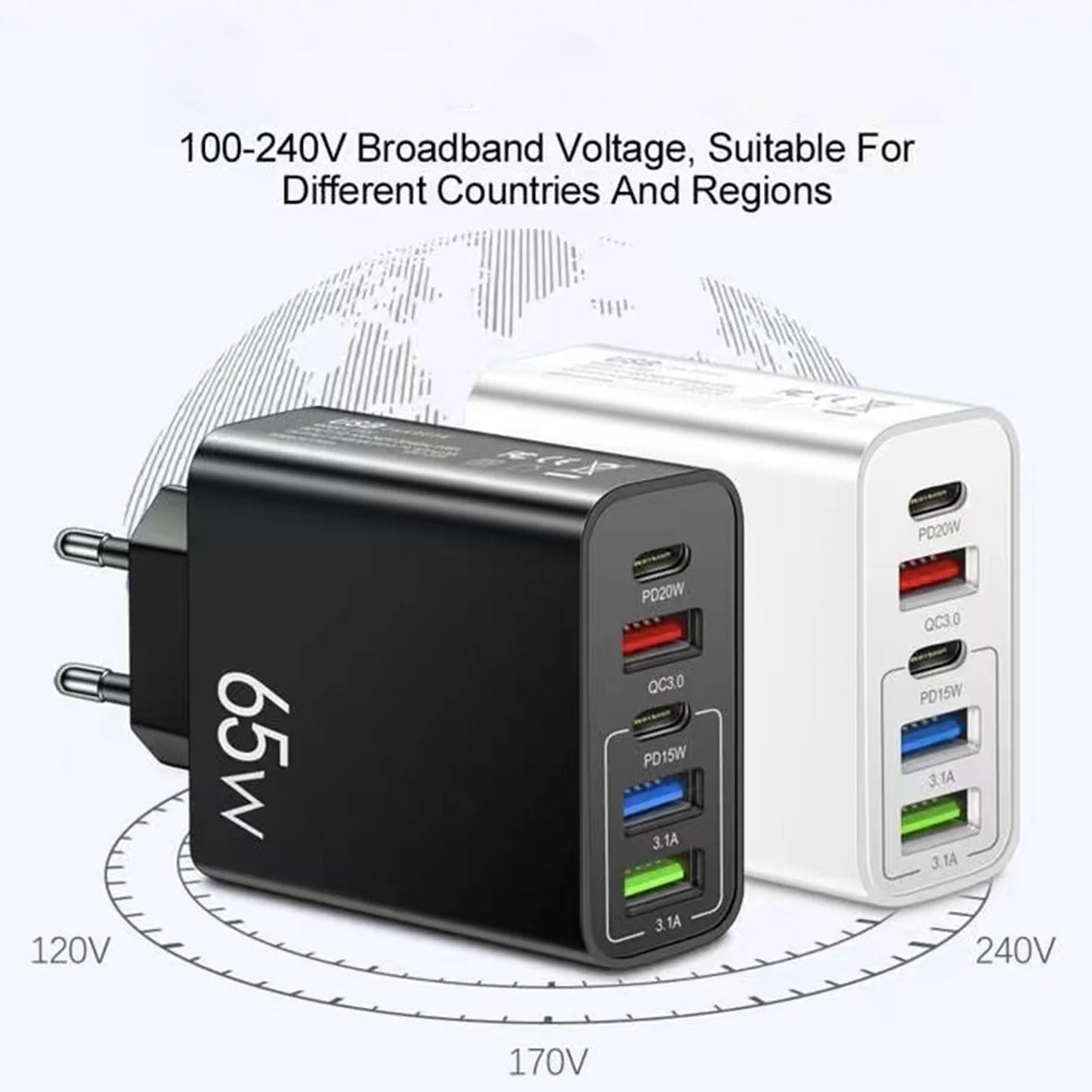 USB C Charger Fast Charging Type C PD Mobile iPhone and xiami Adapter