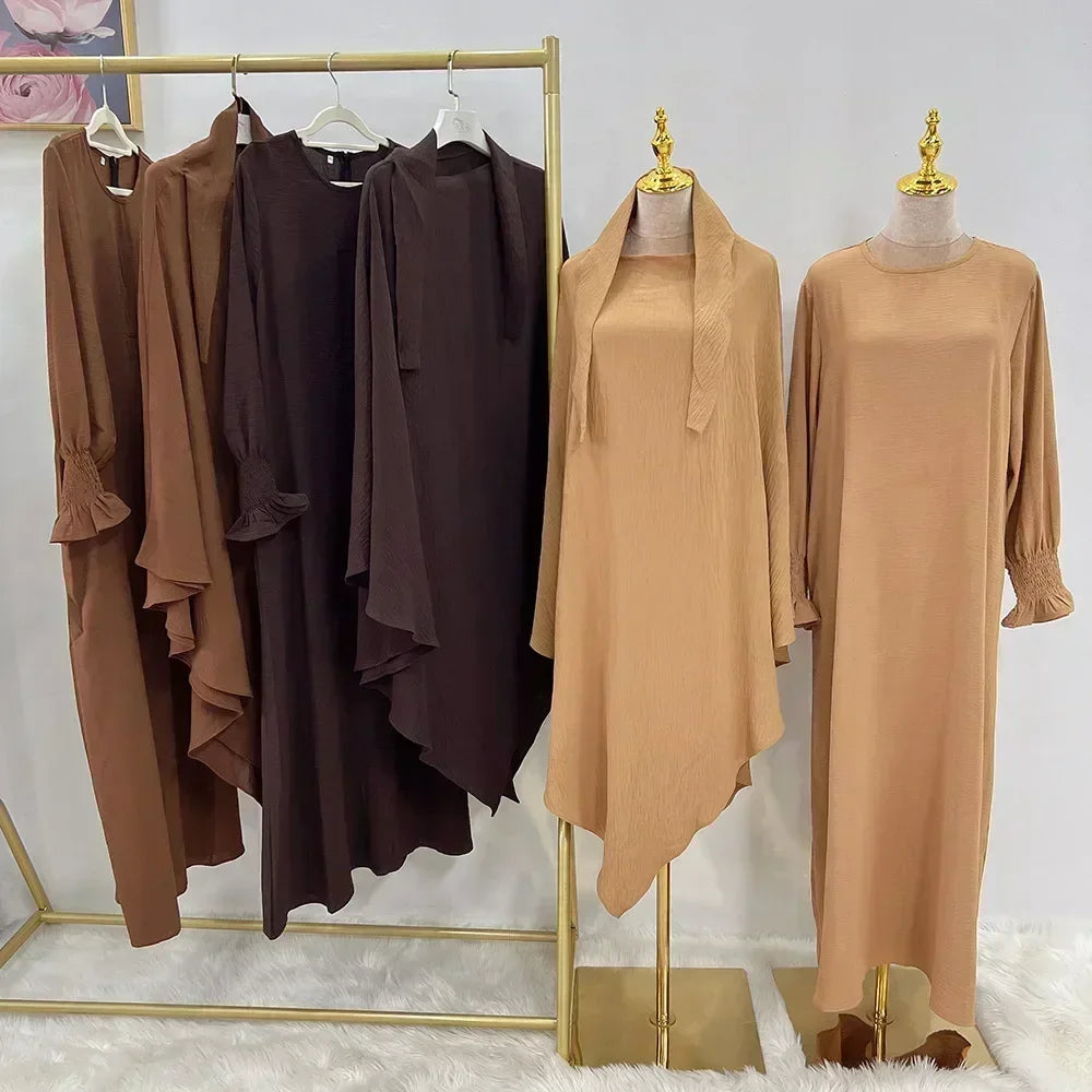 Jilbab Set Muslim Women Prayer Outfit