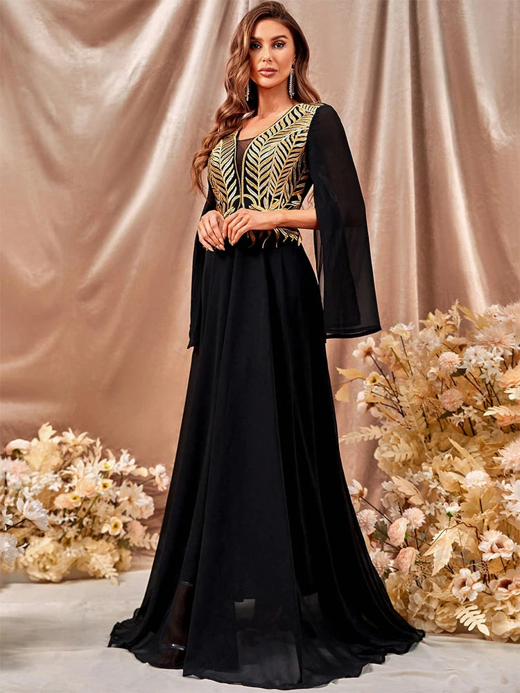 Women Floor-Length Dresses Formal Party