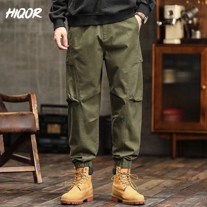 Men's Clothing Large Pocket Loose Overalls Men Outdoor