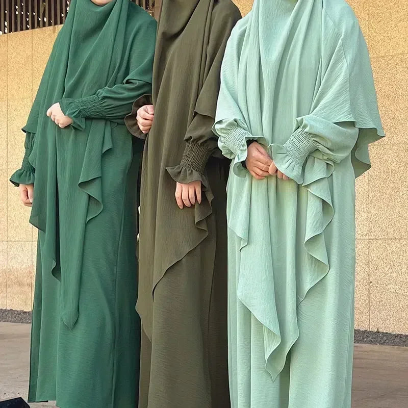 Jilbab Set Muslim Women Prayer Outfit