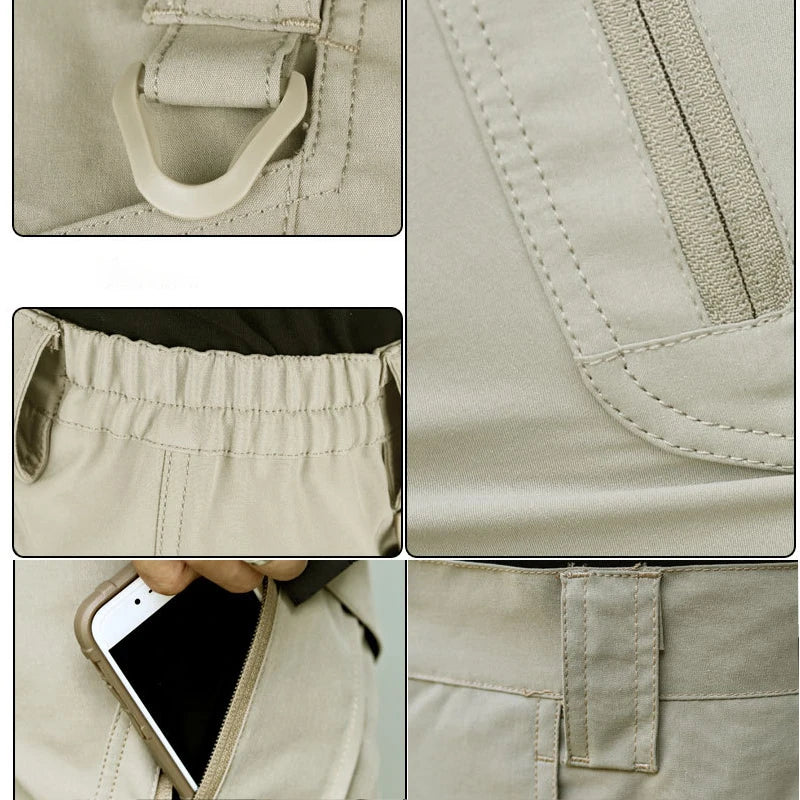 Cargo Shorts Men Summer Tactical Pants