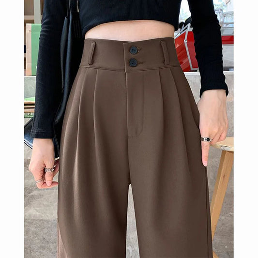 High Waist Wide Leg Pants for Women