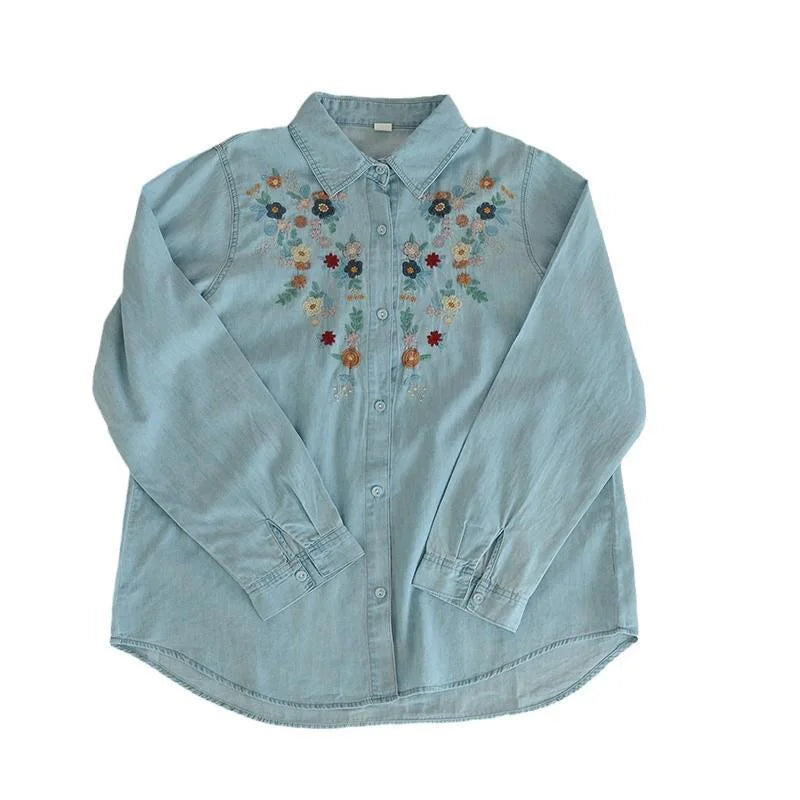 New Autumn Cotton Denim Shirts