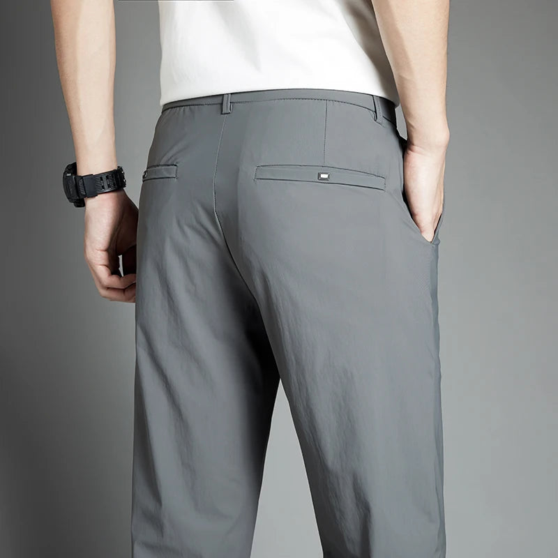 Brand Clothing Summer Stretch Casual Pants