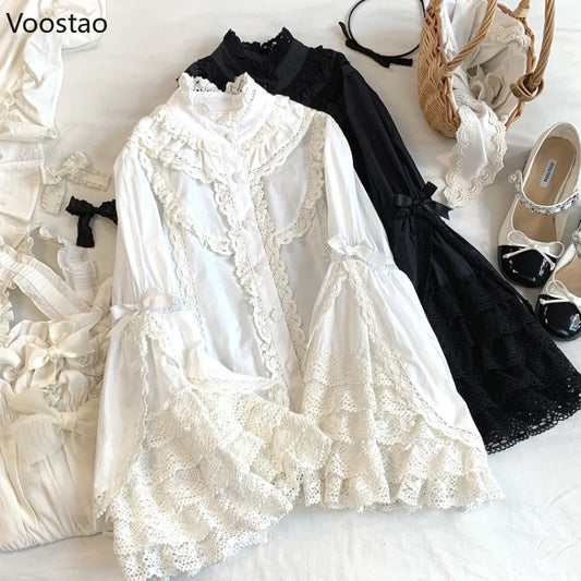 Victorian Elegant Lolita Shirts