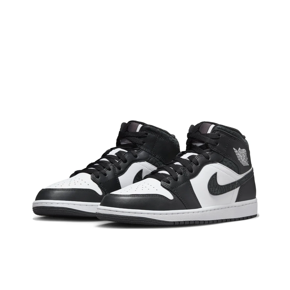 Nike Air Jordan 1  Mid  Men's Classic Sneakers Shoes