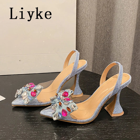 Liyke Strange Style Heels Sandals