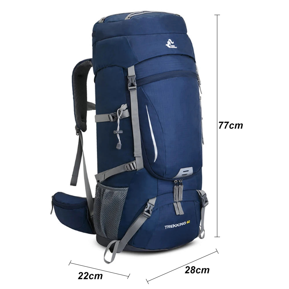 60L Camping Backpack Travel Sport Outdoor