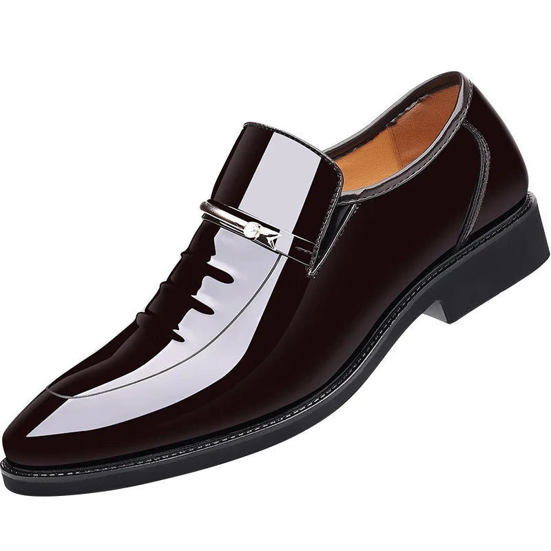 Patent Leather Shoes for Men